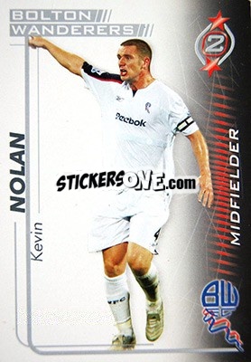 Sticker Kevin Nolan - Shoot Out Premier League 2005-2006 n. 86 - Magicboxint