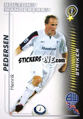 Sticker Henrik Pedersen - Shoot Out Premier League 2005-2006 - Magicboxint