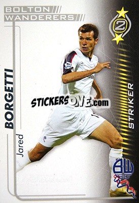 Cromo Jared Borgetti - Shoot Out Premier League 2005-2006 - Magicboxint