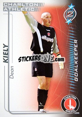 Sticker Dean Kiely - Shoot Out Premier League 2005-2006 n. 91 - Magicboxint