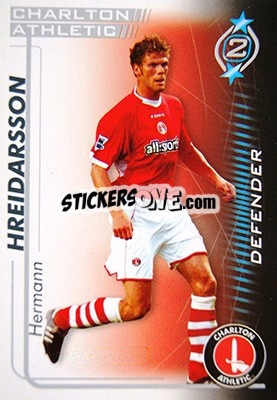 Sticker Hermann Hreidarsson - Shoot Out Premier League 2005-2006 - Magicboxint