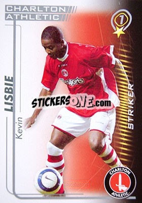 Sticker Kevin Lisbie - Shoot Out Premier League 2005-2006 n. 107 - Magicboxint