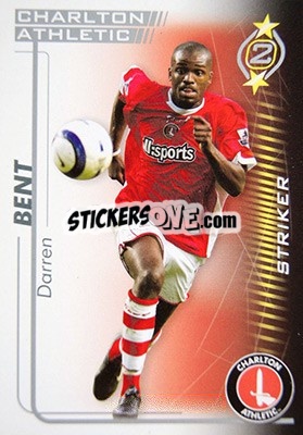 Sticker Darren Bent - Shoot Out Premier League 2005-2006 - Magicboxint