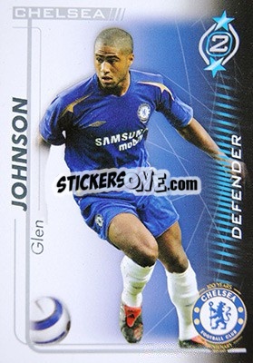 Sticker Glen Johnson - Shoot Out Premier League 2005-2006 - Magicboxint