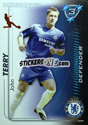 Sticker John Terry - Shoot Out Premier League 2005-2006 n. 115 - Magicboxint