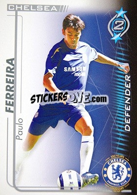 Sticker Paulo Ferreira - Shoot Out Premier League 2005-2006 - Magicboxint