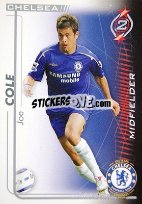 Sticker Joe Cole - Shoot Out Premier League 2005-2006 n. 119 - Magicboxint