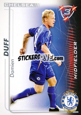 Sticker Damien Duff - Shoot Out Premier League 2005-2006 - Magicboxint