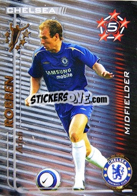 Sticker Arjen Robben - Shoot Out Premier League 2005-2006 n. 121 - Magicboxint