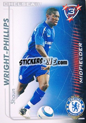 Sticker Shaun Wright-Phillips - Shoot Out Premier League 2005-2006 - Magicboxint