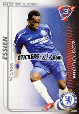 Sticker Michael Essien - Shoot Out Premier League 2005-2006 n. 123 - Magicboxint