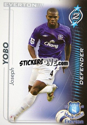 Sticker Joseph Yobo - Shoot Out Premier League 2005-2006 n. 131 - Magicboxint