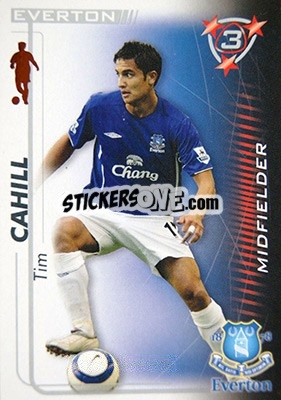 Sticker Tim Cahill - Shoot Out Premier League 2005-2006 - Magicboxint