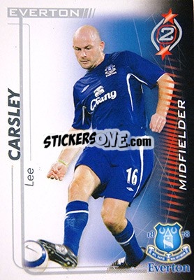 Figurina Lee Carsley - Shoot Out Premier League 2005-2006 n. 139 - Magicboxint