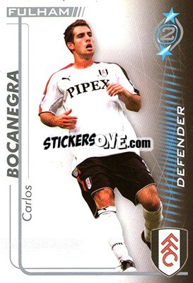 Cromo Carlos Bocanegra - Shoot Out Premier League 2005-2006 - Magicboxint