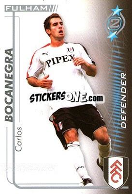 Sticker Carlos Bocanegra - Shoot Out Premier League 2005-2006 n. 147 - Magicboxint