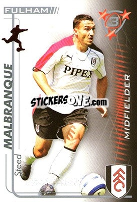 Cromo Steed Malbranque - Shoot Out Premier League 2005-2006 - Magicboxint