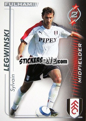 Cromo Sylvain Legwinski - Shoot Out Premier League 2005-2006 - Magicboxint