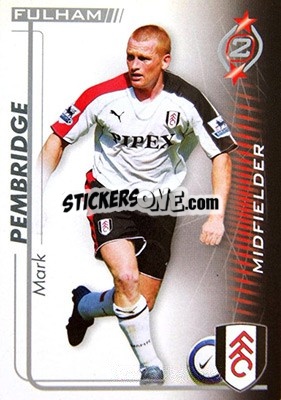 Sticker Mark Pembridge - Shoot Out Premier League 2005-2006 n. 155 - Magicboxint