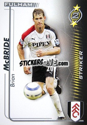 Sticker Brian McBride - Shoot Out Premier League 2005-2006 - Magicboxint