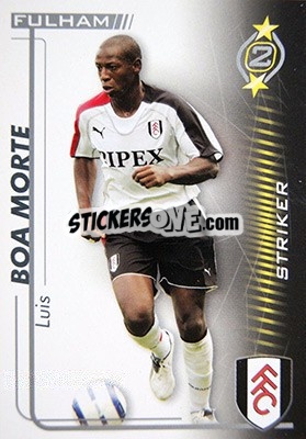Sticker Luis Boa Morte - Shoot Out Premier League 2005-2006 n. 159 - Magicboxint