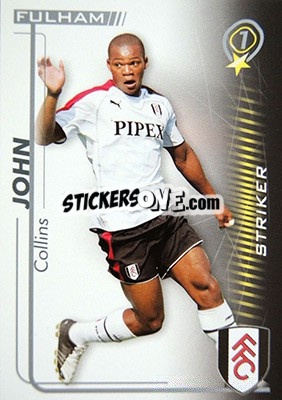 Sticker Collins John - Shoot Out Premier League 2005-2006 - Magicboxint