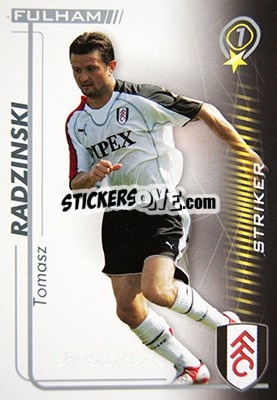Cromo Tomasz Radzinski - Shoot Out Premier League 2005-2006 - Magicboxint