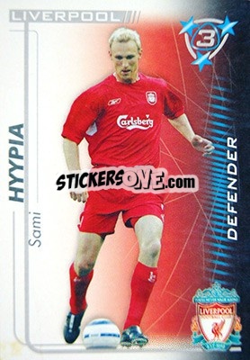 Sticker Sami Hyypia - Shoot Out Premier League 2005-2006 - Magicboxint