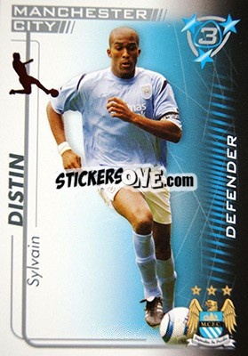 Sticker Sylvain Distin - Shoot Out Premier League 2005-2006 - Magicboxint