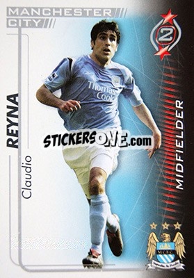 Sticker Claudio Reyna - Shoot Out Premier League 2005-2006 n. 190 - Magicboxint
