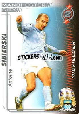 Sticker Antoine Sibierski - Shoot Out Premier League 2005-2006 - Magicboxint