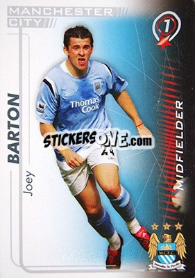 Sticker Joey Barton - Shoot Out Premier League 2005-2006 - Magicboxint