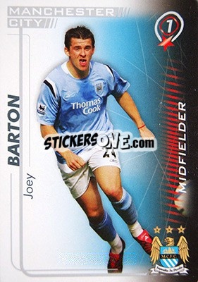 Sticker Joey Barton - Shoot Out Premier League 2005-2006 n. 193 - Magicboxint