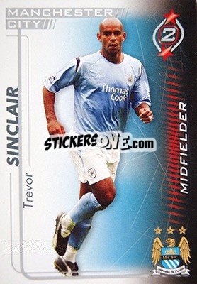 Sticker Trevor Sinclair - Shoot Out Premier League 2005-2006 - Magicboxint