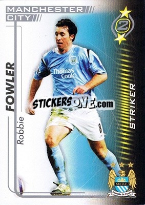 Cromo Robbie Fowler - Shoot Out Premier League 2005-2006 n. 195 - Magicboxint
