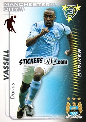 Sticker Darius Vassell - Shoot Out Premier League 2005-2006 - Magicboxint
