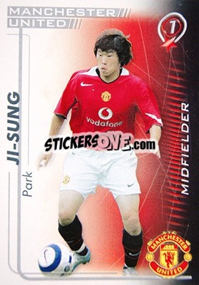 Cromo Park Ji-Sung - Shoot Out Premier League 2005-2006 - Magicboxint