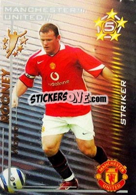 Sticker Wayne Rooney - Shoot Out Premier League 2005-2006 n. 214 - Magicboxint