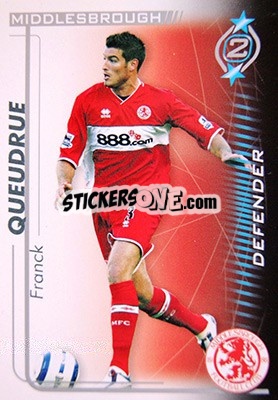 Sticker Franck Queudrue - Shoot Out Premier League 2005-2006 - Magicboxint