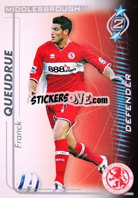 Sticker Franck Queudrue - Shoot Out Premier League 2005-2006 n. 218 - Magicboxint