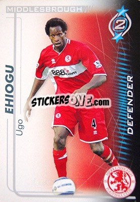 Sticker Ugo Ehiogu - Shoot Out Premier League 2005-2006 - Magicboxint
