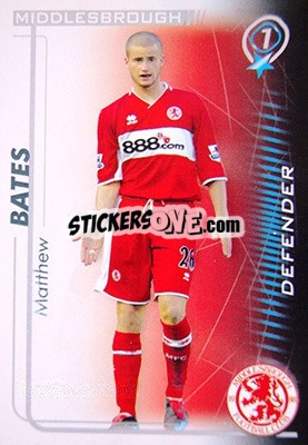 Sticker Matthew Bates - Shoot Out Premier League 2005-2006 n. 223 - Magicboxint