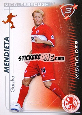 Sticker Gaizka Mendieta - Shoot Out Premier League 2005-2006 n. 225 - Magicboxint