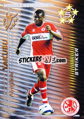 Sticker Yakubu Aiyegbeni - Shoot Out Premier League 2005-2006 - Magicboxint