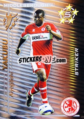 Sticker Yakubu Aiyegbeni - Shoot Out Premier League 2005-2006 n. 233 - Magicboxint