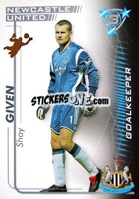 Sticker Shay Given - Shoot Out Premier League 2005-2006 n. 235 - Magicboxint