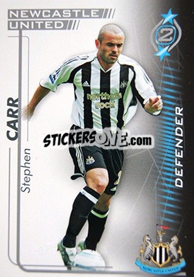 Sticker Stephen Carr - Shoot Out Premier League 2005-2006 n. 236 - Magicboxint