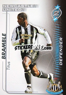 Sticker Titus Bramble - Shoot Out Premier League 2005-2006 - Magicboxint