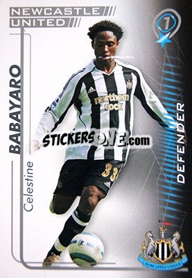 Sticker Celestine Babayaro - Shoot Out Premier League 2005-2006 - Magicboxint