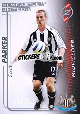Cromo Scott Parker - Shoot Out Premier League 2005-2006 n. 241 - Magicboxint